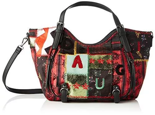 Desigual Taschen & Rucksäcke Desigual Damen Bag Patch 1970 Rotterdam Umhngetasche