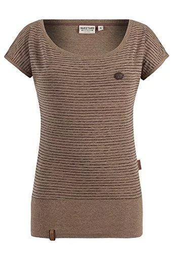 Naketano Hemdblusen Damen T-Shirt Wolle Dizzy T-Shirt