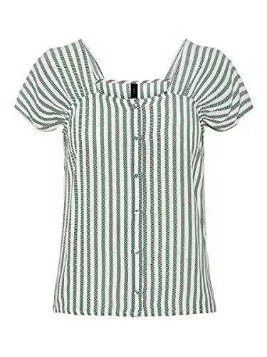 YAS Kurzarmblusen YAS Damen Yasstaple Ss VIP Top