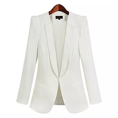 CGWL Blazer CGWL Damen Blazer und Jacken Frühling Herbst Casual Büro Frauen Anzüge Slim Solid Weibliche Jacke Übergröße 5XL Anzugjacken