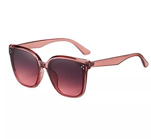 Perfectmiaoxuan Sonnenbrillen & Zubehör Perfectmiaoxuan Übergroße Sonnenbrille für Damen ， Mode Retro Lightweight Frame Big Lens Damen Sonnenbrille ， UV400 Schutz Sonnenbrille für Damen 2021 Neu