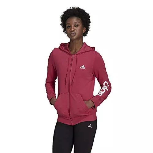 adidas Kapuzenpullover adidas Damen W Lin Ft Fz Hd Sweat
