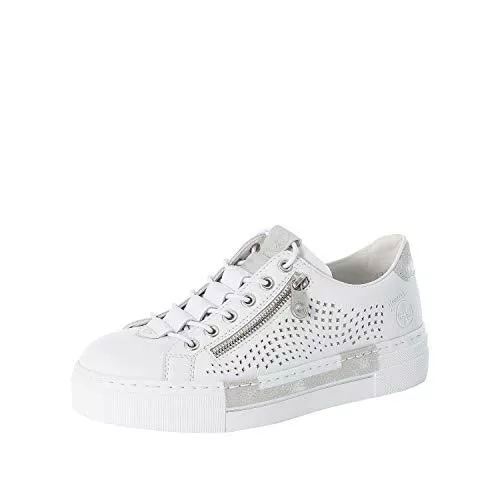 Rieker Sneaker & Sportschuhe Rieker Damen Low-Top Sneaker N4956, Frauen Halbschuhe
