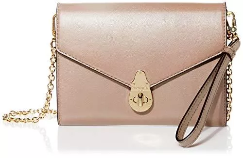 Calvin Klein Taschen & Rucksäcke Calvin Klein Soft Lock Positano Leather Chain Organizational Crossbody Soft Lock Positano Leather Chain Organizational Crossbody