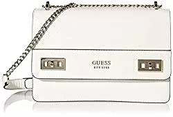 GUESS Taschen & Rucksäcke Guess Damen Handbag, Chalk, Taglia Unica