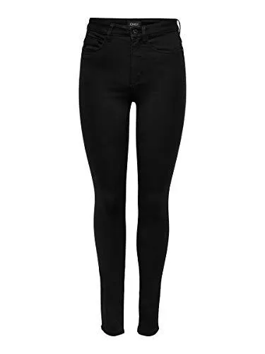 ONLY Jeans ONLY Damen Skinny Jeans onlRoyal High Waist PIM600 schwarz