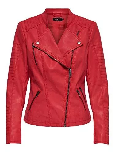 ONLY Jacken ONLY Female Jacke Leder-Look
