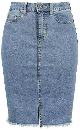 Noisy may Röcke Noisy may Damen Nmbe Lexi Hw Mb Pencil Denim Skirt Noos Rock