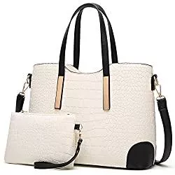 TcIFE Taschen & Rucksäcke TcIFE Handtasche Damen Groß Handtaschen Set Für Frauen Umhängetasche Taschen 2-Teiliges Set