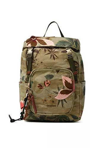 Desigual Taschen & Rucksäcke Desigual Womens Fabric Backpack MEDIUM, Green