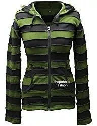 SHOPOHOLIC FASHION Strickjacken Streifen-Pixie-Kapuzenpullover für Damen von Shopoholic Fashion