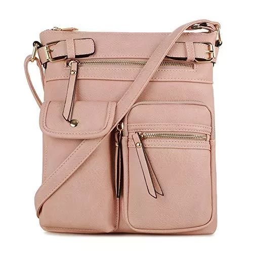 SG SUGU Taschen & Rucksäcke SG SUGU Katie Leichte mittelgroße Crossbody-Tasche Schultertasche mit mehreren Taschen für Frauen