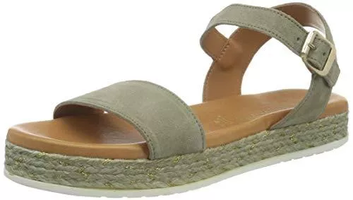 MARCO TOZZI Sandalen & Slides MARCO TOZZI Damen 2-2-28146-26 Veloursleder Sandale