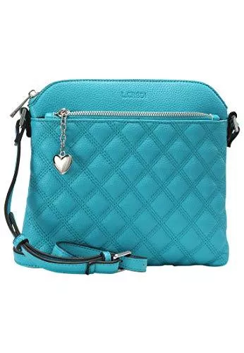 L. CREDI Taschen & Rucksäcke L. CREDI Umhängetasche Giulietta Herzanhänger Damen