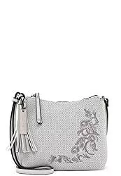 SURI FREY Taschen & Rucksäcke SURI FREY Umhängetasche Evy 12770 Damen Handtaschen Ornament lightgrey 810 One Size