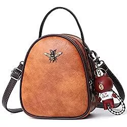 Wangwang Taschen & Rucksäcke Kleine Crossbody-Taschen Schultertasche für Frauen Stilvolle Damen Kuriertaschen Geldbörse und Handtaschen Geldbörse