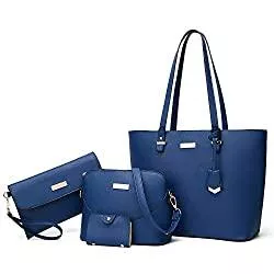 TcIFE Taschen & Rucksäcke TcIFE Handtasche Damen Groß Handtaschen Set Für Frauen Umhängetasche Taschen 2-Teiliges Set