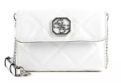 GUESS Taschen & Rucksäcke Guess Dilla Mini Convertible Xbody Belt Bag White