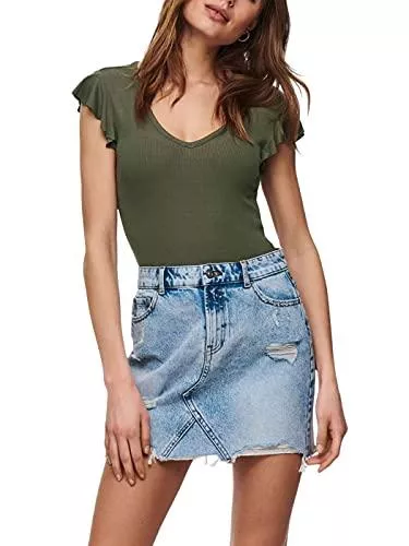 ONLY T-Shirts ONLY Damen Onlbelia S/L JRS Top