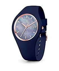Ice-Watch Uhren Ice-Watch - ICE pearl Twilight - Blaue DamenUhr mit Silikonarmband