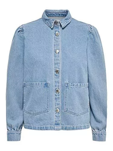 ONLY Jacken ONLY Damen Onlrizz Ls Mb Shirt DNM Jacket York Jeansjacke