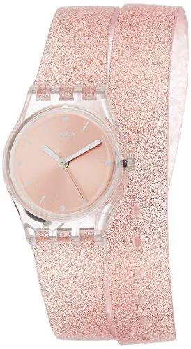 Swatch Uhren Swatch Damen Digital Quarz Uhr mit Silikon Armband LK354C