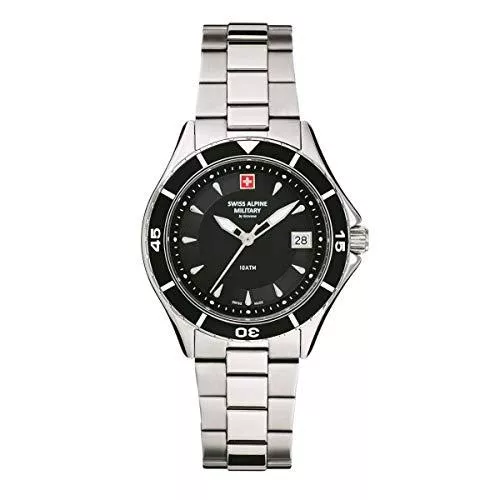 Swiss Alpine Military by Grovana Uhren Swiss Alpine Military Damen Uhr Analog Quarz 7740.1 Edelstahl