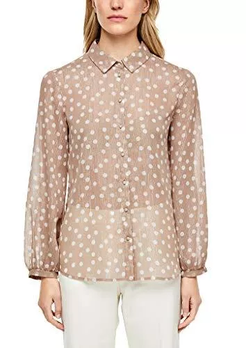 s.Oliver Langarmblusen s.Oliver BLACK LABEL Damen Bluse