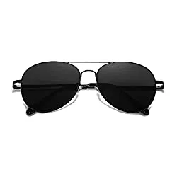 SOJOS Sonnenbrillen & Zubehör SOJOS Mode Metallrahmen Verspiegelt Linse Herren Damen Sonnenbrille mit Frühlings Scharnieren SJ1030