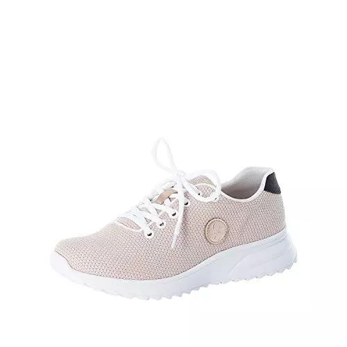 Rieker Sneaker & Sportschuhe Für größere Ansicht Maus über das Bild ziehen Besuchen Sie den Rieker-Store Rieker Damen Low-Top Sneaker N6600, Frauen Halbschuhe,Schnürschuhe,Keilabsatz