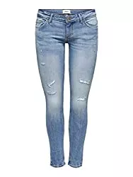 ONLY Jeans ONLY Female Skinny Fit Jeans ONLCoral SL Destroy