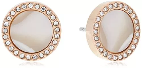 FOSSIL Schmuck Fossil Damen Ohrstecker Shimmer Horn