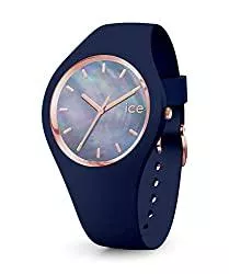 Ice-Watch Uhren Ice-Watch - ICE pearl Twilight - Blaue Damenuhr mit Silikonarmband - 016940 (Small)