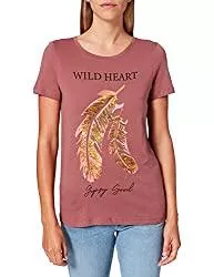 ONLY T-Shirts ONLY Damen Onlkita Life Feather S/S Cs JRS T-Shirt