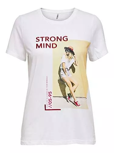 ONLY T-Shirts ONLY ONLKIA Life REG S/S TOP Box JRS