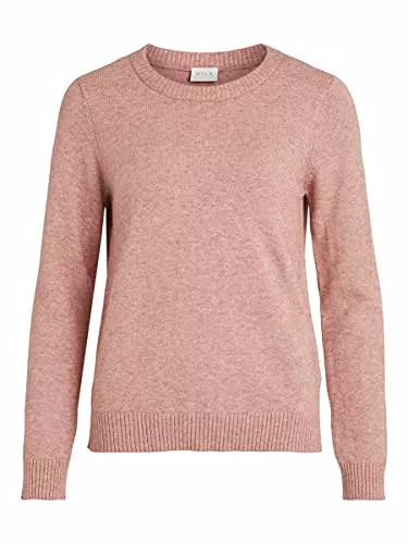 VILA Pullover & Strickmode Vila Female Strickpullover Rundhalsausschnitt