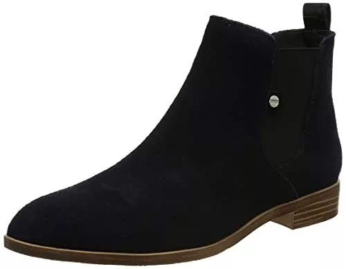 ESPRIT Stiefel ESPRIT Chelsea-Boots aus Veloursleder