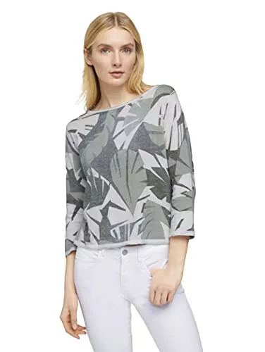 TOM TAILOR Pullover & Strickmode TOM TAILOR Damen Print Pullover