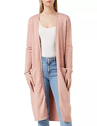 VILA Strickjacken Vila Damen Viril Long L/S Knit Cardigan-Noos Strickjacke