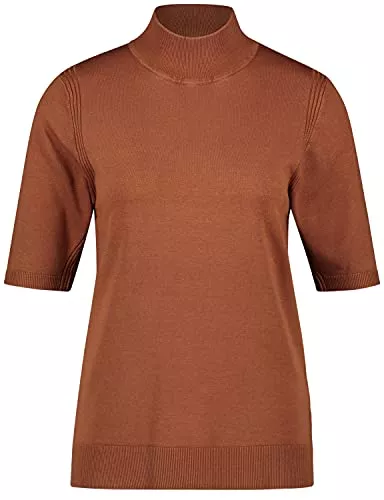 GERRY WEBER Pullover & Strickmode Gerry Weber Damen 1/2 Arm Pullover Mit Turtleneck Figurumspielend