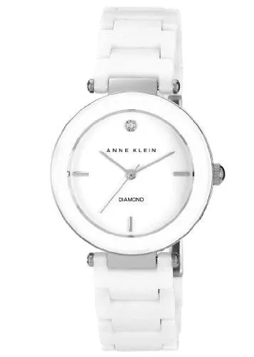 Anne Klein Uhren Anne Klein Damen-Quarzuhr mit Analog-Anzeige und Keramik-Armband