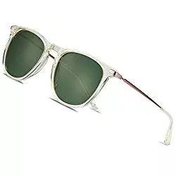 TSEBAN Sonnenbrillen & Zubehör TSEBAN Vintage Polarisierte Damen Sonnenbrille Frauen Blaulichtfilter Brille, Acetat-Rahmen &amp; UV 400 Schutz