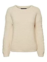 VERO MODA Pullover & Strickmode VERO MODA Damen Vmnonamestitch Ls Boatneck Blouse Pullover