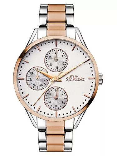 s.Oliver Uhren s.Oliver Time Damen-Armbanduhr SO-3348-MM