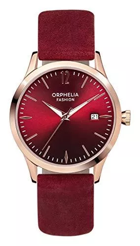 Orphelia Uhren Orphelia Fashion Damen Analog Quartz Uhr Suede mit Leder Armband
