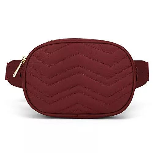 Wind Took Taschen & Rucksäcke Wind Took Mode Damen Gürteltasche Bauchtasche Hüfttasche Brusttasche Handytasche Damentasche Pouch Pack für Reise Alltag Outdoor Festival Party Mini kleine Taschen, 17 x 4 x 11 cm, Rot