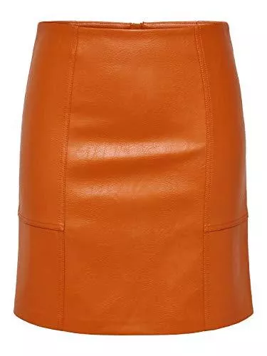 ONLY Röcke ONLY Damen Onlsky Faux Leather Skirt Cc OTW Rock
