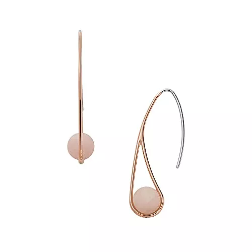 Skagen Schmuck Skagen Damen-Hängeohrringe Edelstahl roségoldfarben, SKJ1494791