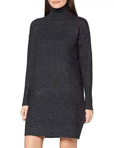 VERO MODA Freizeit VERO MODA Damen Vmbrilliant Ls Rollneck Dress Ga Noos Kleid