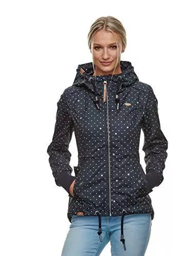 Ragwear Jacken Ragwear Übergangsjacke - Danka Dots - Winddicht - Wasserdicht - Vegan